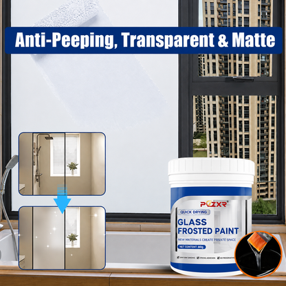 🎨🖌️ 50% OFF! Transform Windows with Frosted Glass Paint 2026 – Quick-Drying, Water-Resistant & Elegant 🌫️✨ Perfect for DIY Privacy & Home Decor!