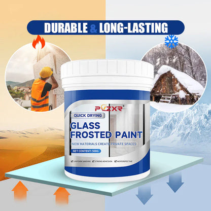 🎨🖌️ 50% OFF! Transform Windows with Frosted Glass Paint 2026 – Quick-Drying, Water-Resistant & Elegant 🌫️✨ Perfect for DIY Privacy & Home Decor!
