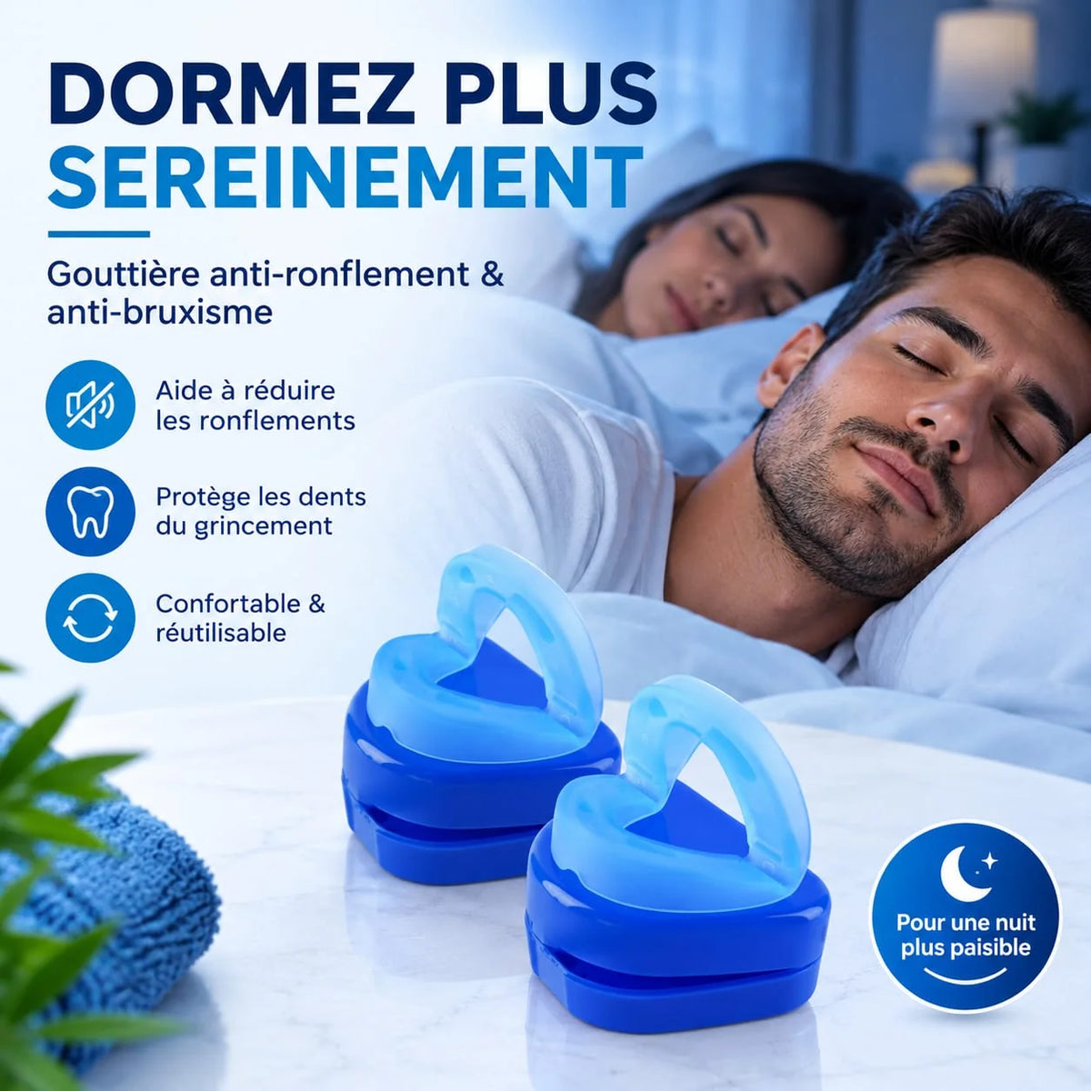 DORMEZ ENFIN SANS QUE VOS RONFLEMENTS GÂCHENT VOS NUITS 😴